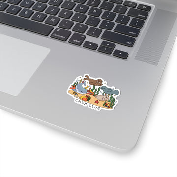 Chub Club Sticker