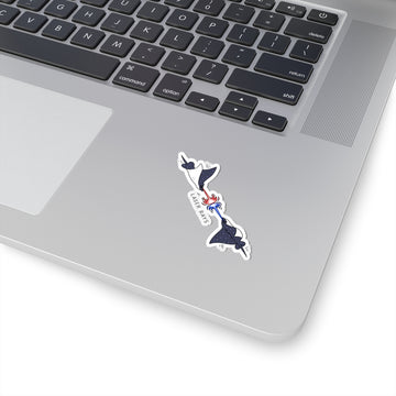 Laser Rays Sticker