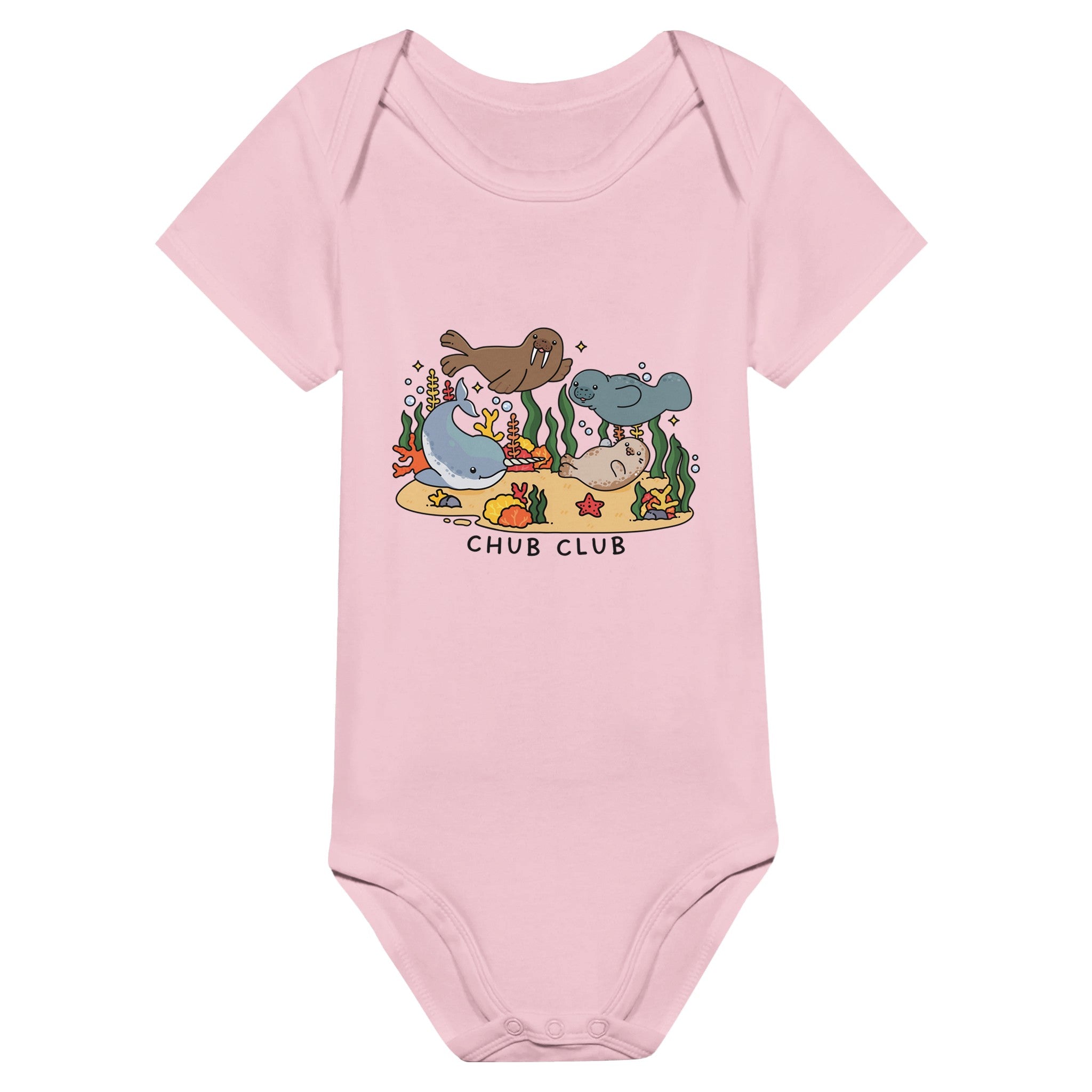Chub Club - Classic Baby Short Sleeve Bodysuit